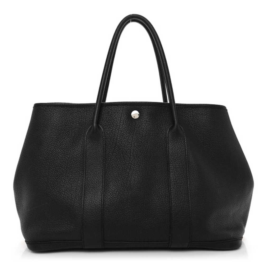 HERMES Negonda Garden Party Tote 36 MM Black - image 1