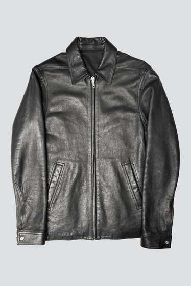 Rick Owens Leather Strap Jacket - Black