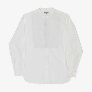 Margaret Howell Collarless Cotton Shirt