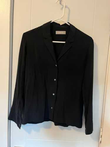 Everlane The Clean Silk Notch Shirt (00) | Used,…