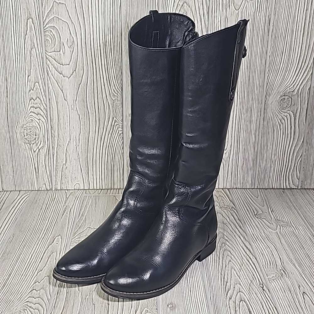 Matisse Black Leather Tall Yorker Boots Womens Si… - image 10