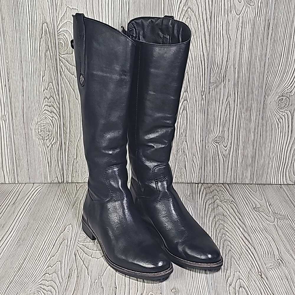 Matisse Black Leather Tall Yorker Boots Womens Si… - image 9