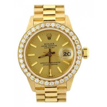 Rolex Yellow gold watch