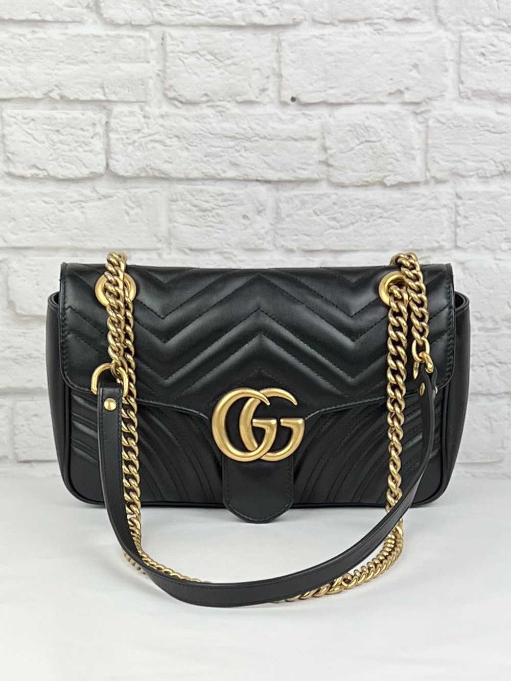 GG Small Marmont Bag, Black - image 1