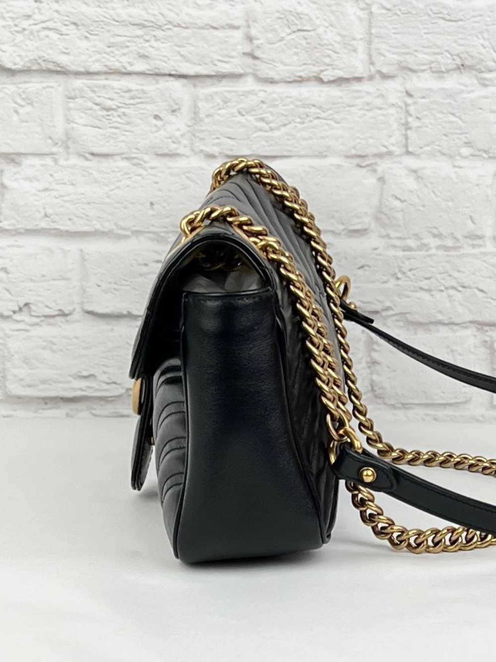 GG Small Marmont Bag, Black - image 2