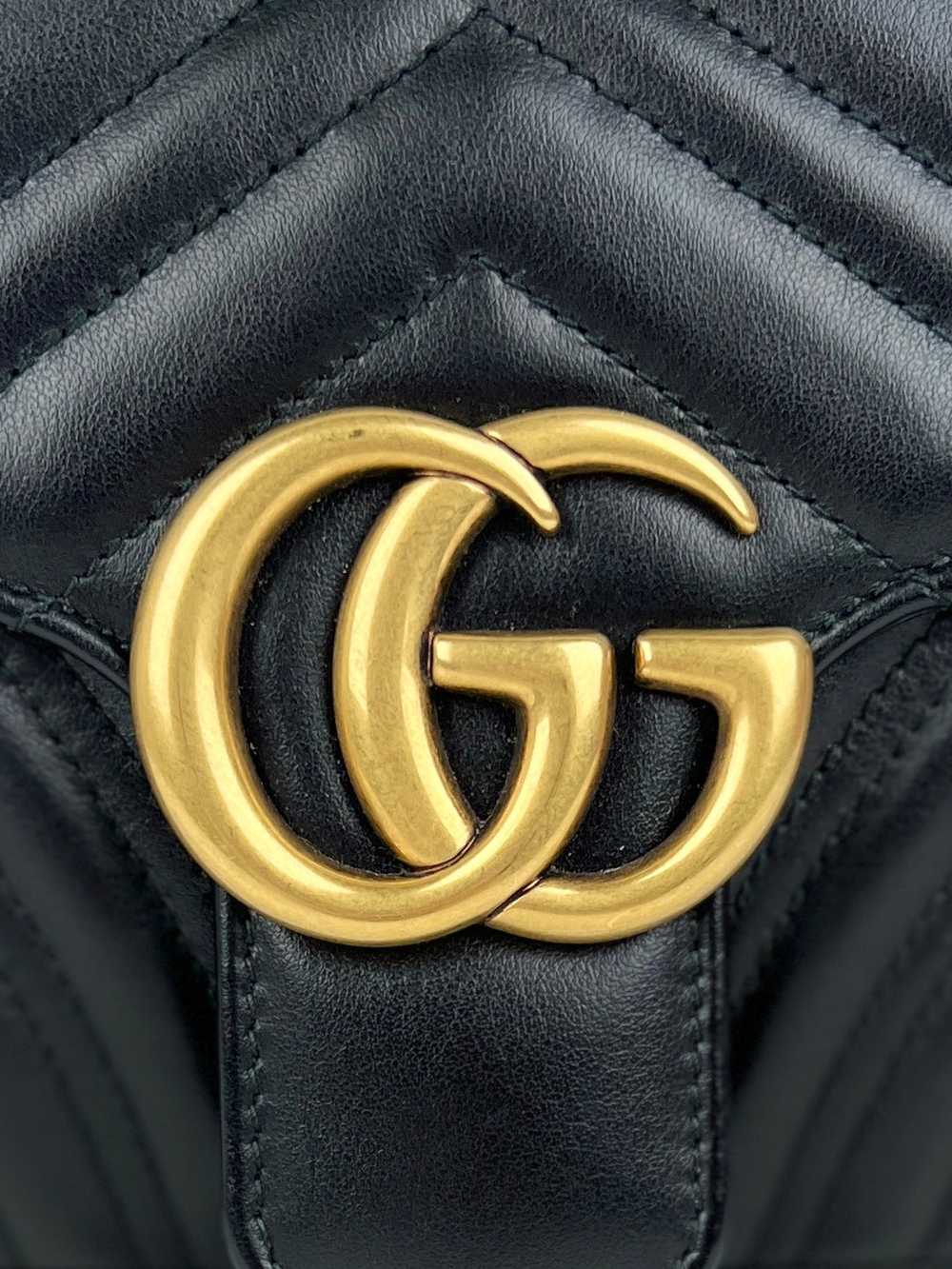 GG Small Marmont Bag, Black - image 8