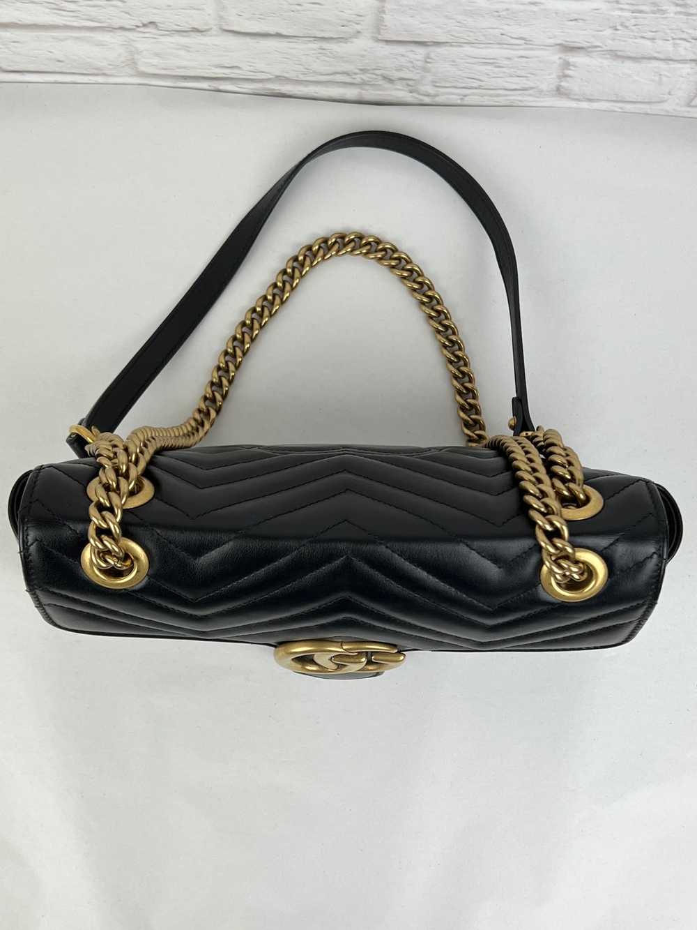 GG Small Marmont Bag, Black - image 9