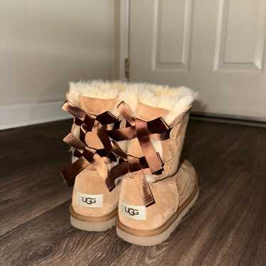 UGG boots with bows