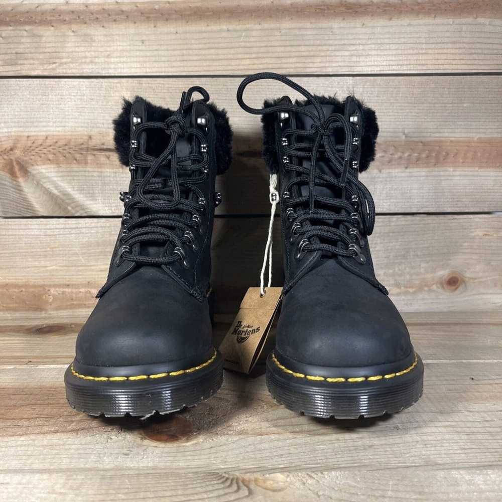 Womens Size 7 Dr. Martens 1460 Serena Collar Blac… - image 3