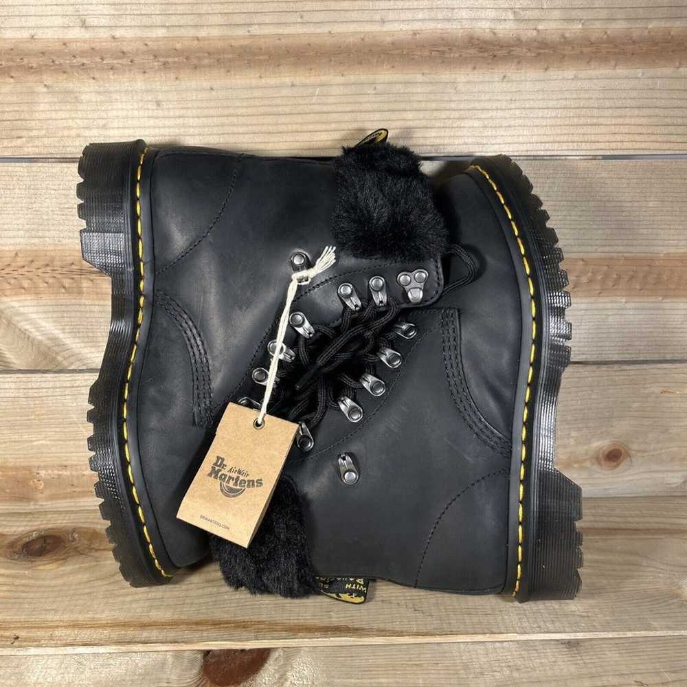 Womens Size 7 Dr. Martens 1460 Serena Collar Blac… - image 7