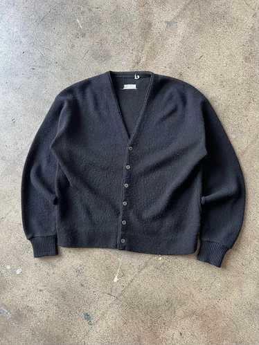 1960s Black Cardigan Sweater