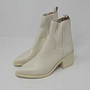 Steve Madden Abriel Off White Ankle Pointed Toe Bo