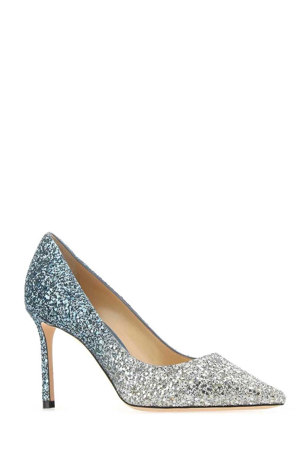 Jimmy Choo Embellished Fabric Romy 85 Pumps - image 2