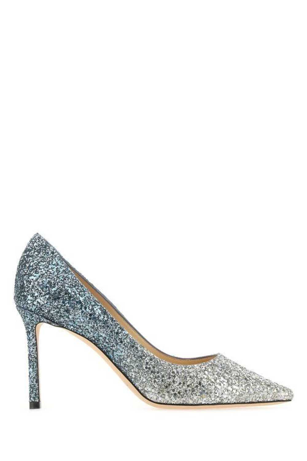 Jimmy Choo Embellished Fabric Romy 85 Pumps - image 3