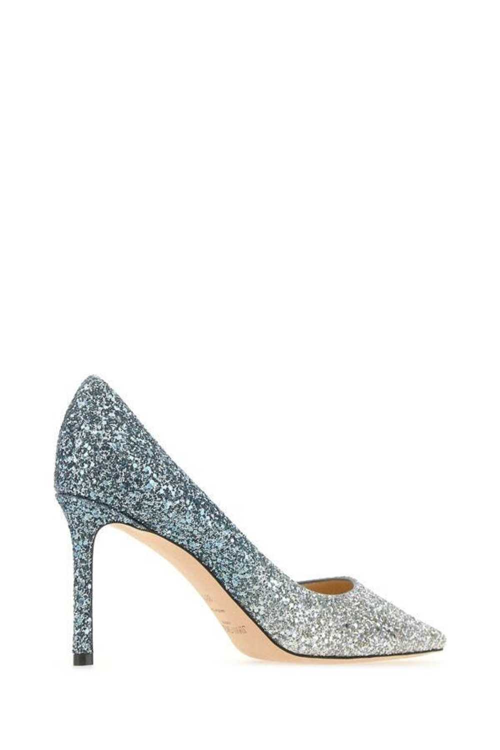 Jimmy Choo Embellished Fabric Romy 85 Pumps - image 5