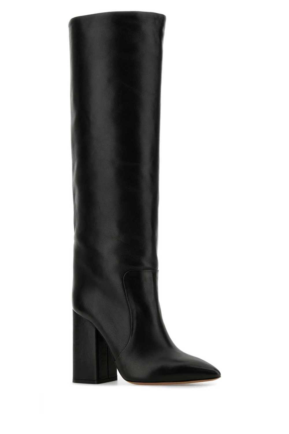 Paris Texas Black Nappa Leather Anja Boots - image 2