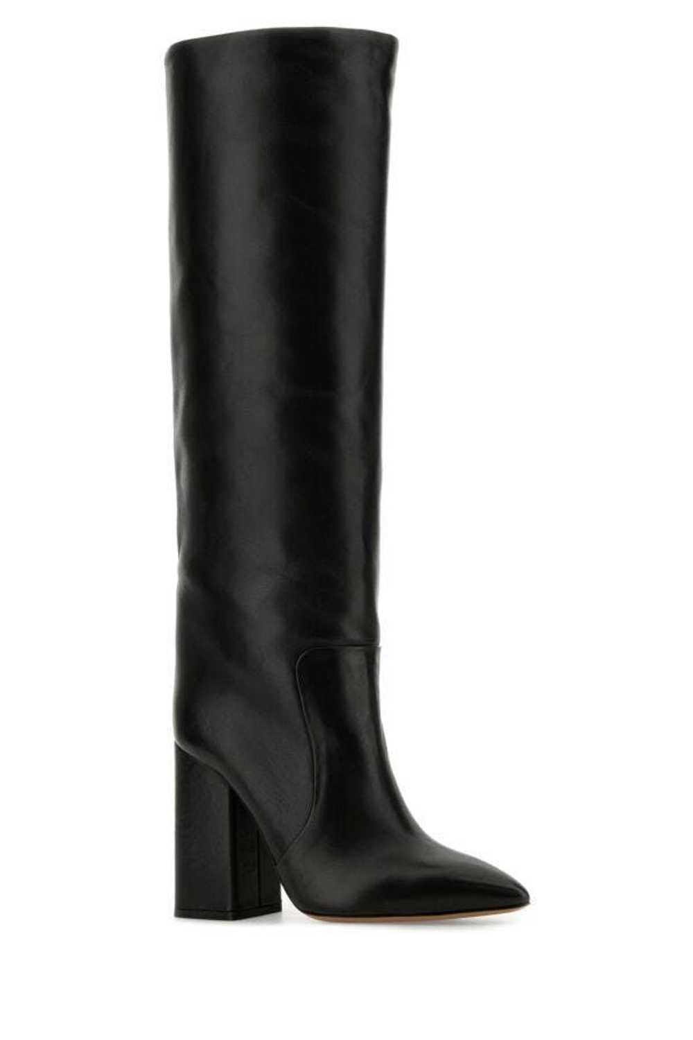 Paris Texas Black Nappa Leather Anja Boots - image 4