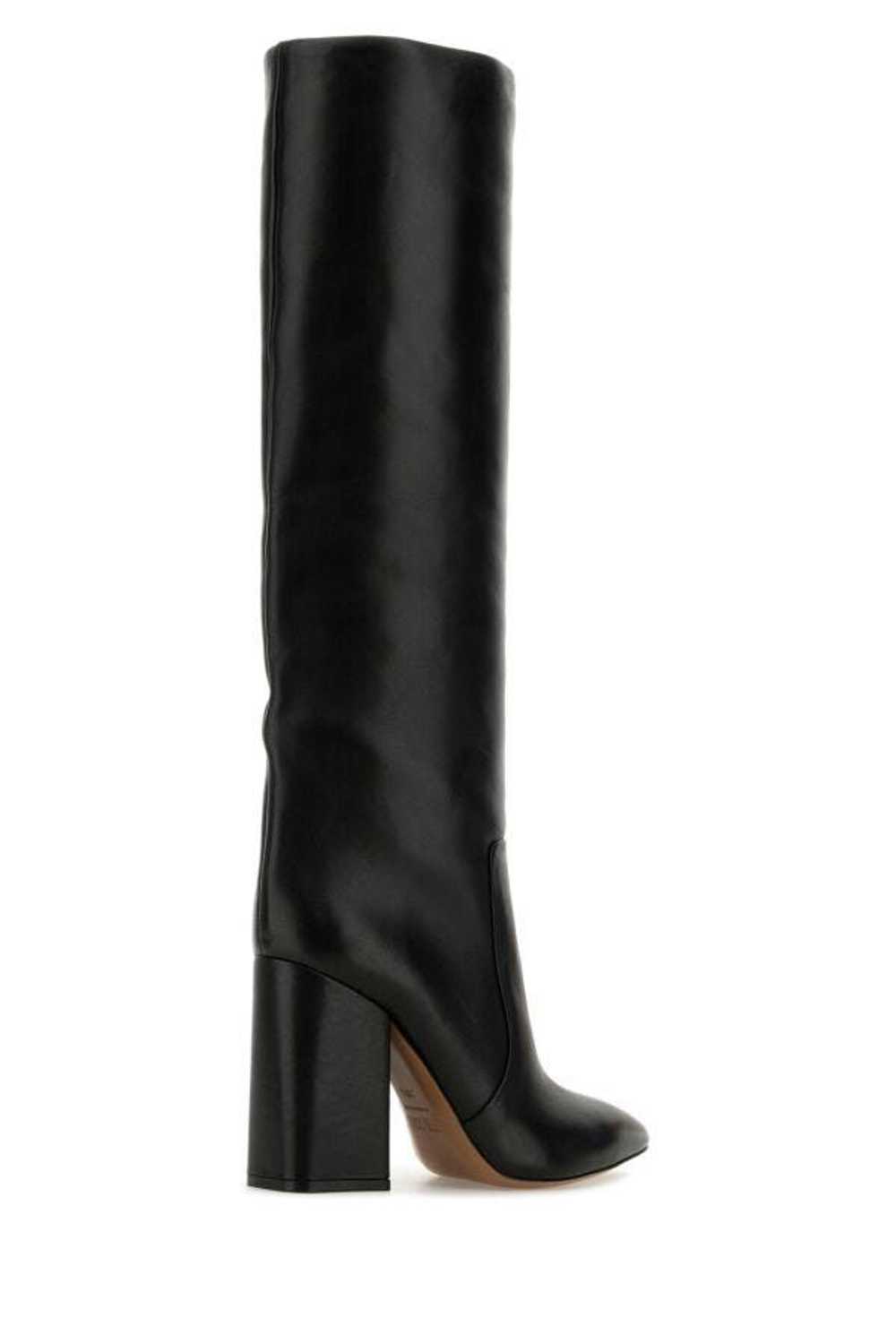 Paris Texas Black Nappa Leather Anja Boots - image 5