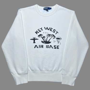 トップス 90s Polo Ralph Lauren \"KEY WEST AIR BASE VINTAGE POLO RALPH LAUREN KEY WEST AIR BASE SWEATSHIRT SIZE