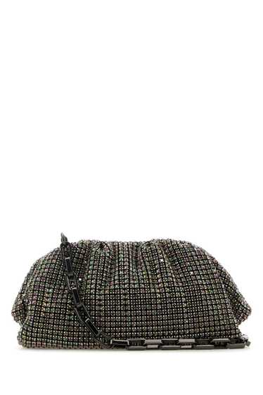 Self-Portrait Multi Rhinestone Chainmail Clutch Ba