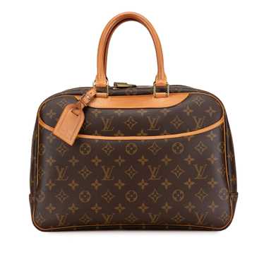 Brown Louis Vuitton Monogram Deauville Handbag