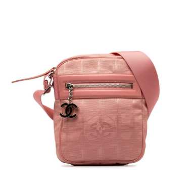 Pink Chanel New Travel Line Crossbody