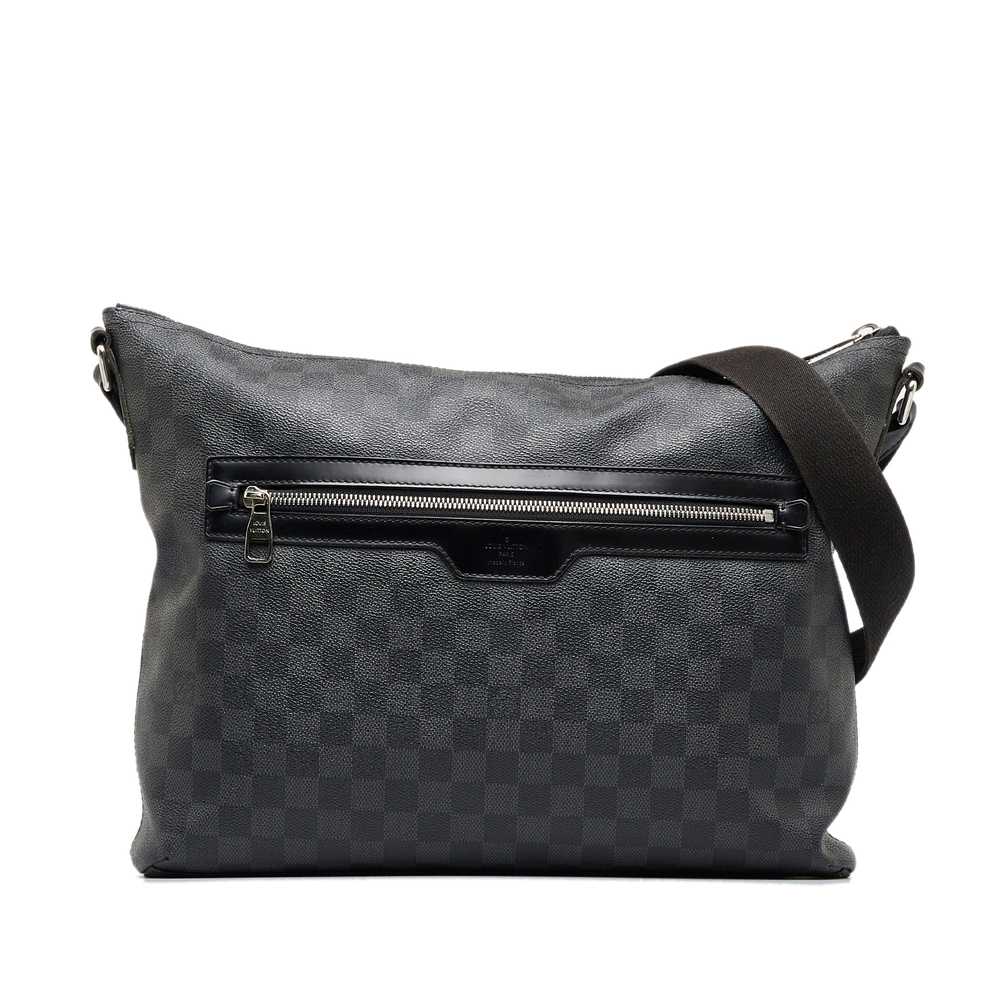 Black Louis Vuitton Damier Graphite Mick MM Cross… - image 1