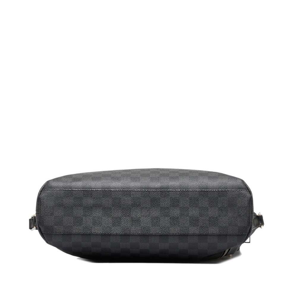 Black Louis Vuitton Damier Graphite Mick MM Cross… - image 4