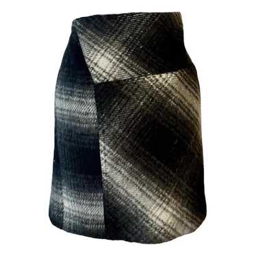 Vivienne Tam Wool mini skirt