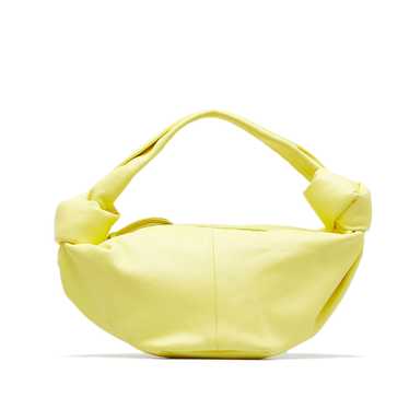 Yellow Bottega Veneta Mini Double Knot Handbag