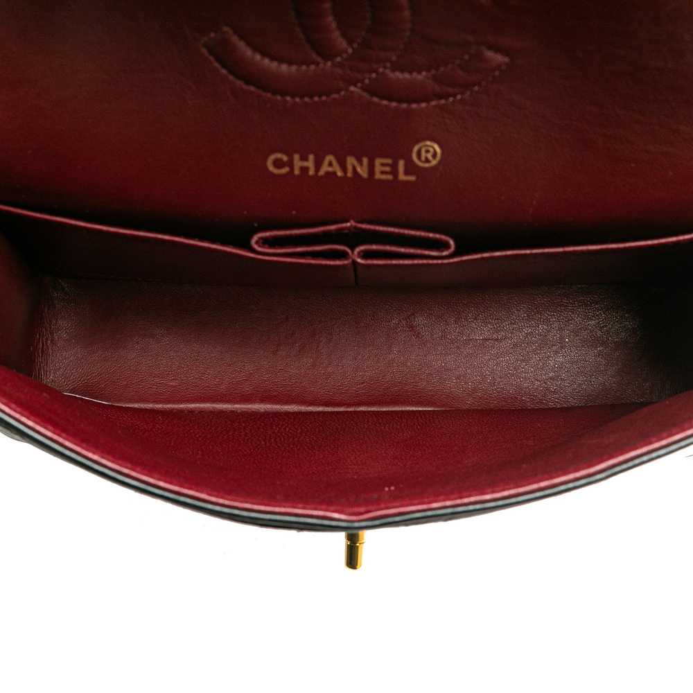 Black Chanel Small Classic Lambskin Double Flap S… - image 4