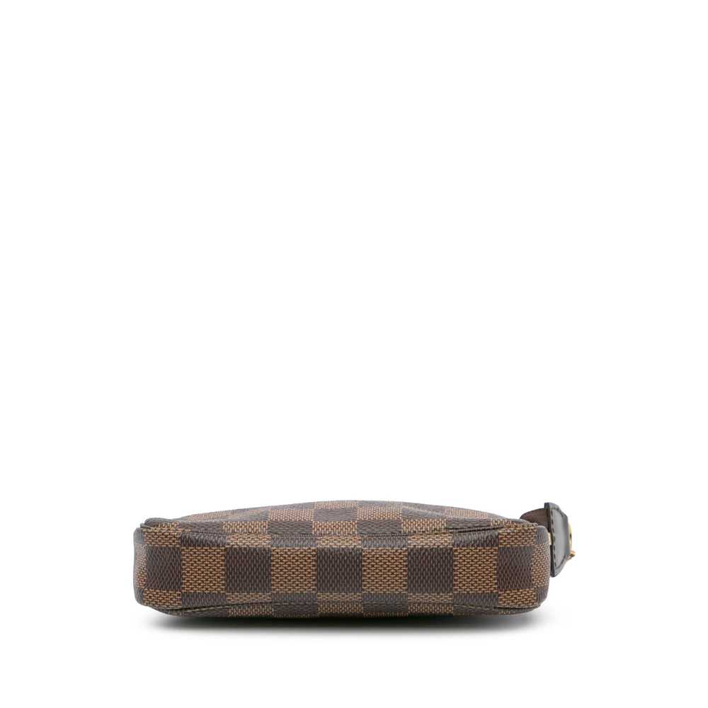 Brown Louis Vuitton Damier Ebene Mini Pochette Ac… - image 3