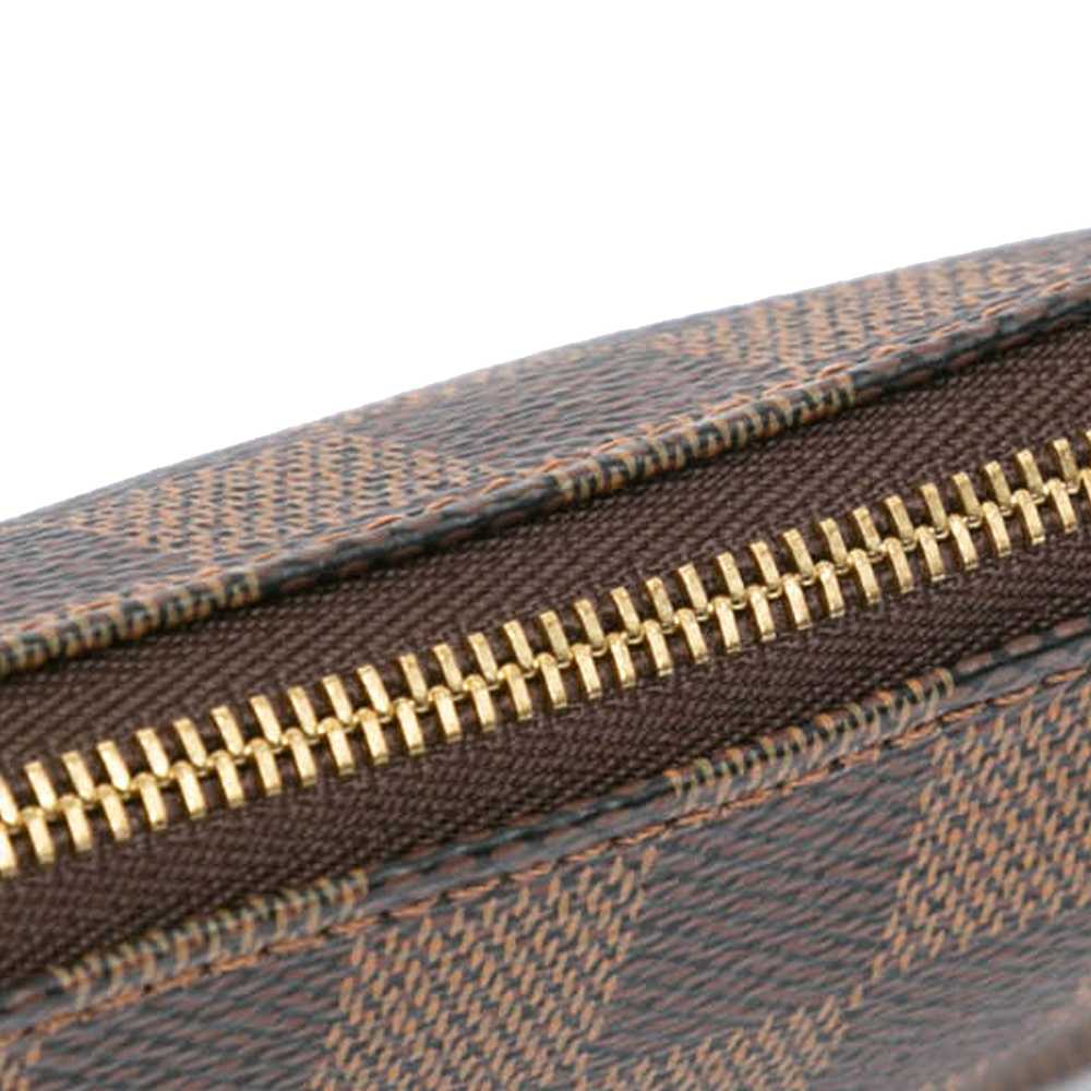 Brown Louis Vuitton Damier Ebene Mini Pochette Ac… - image 5