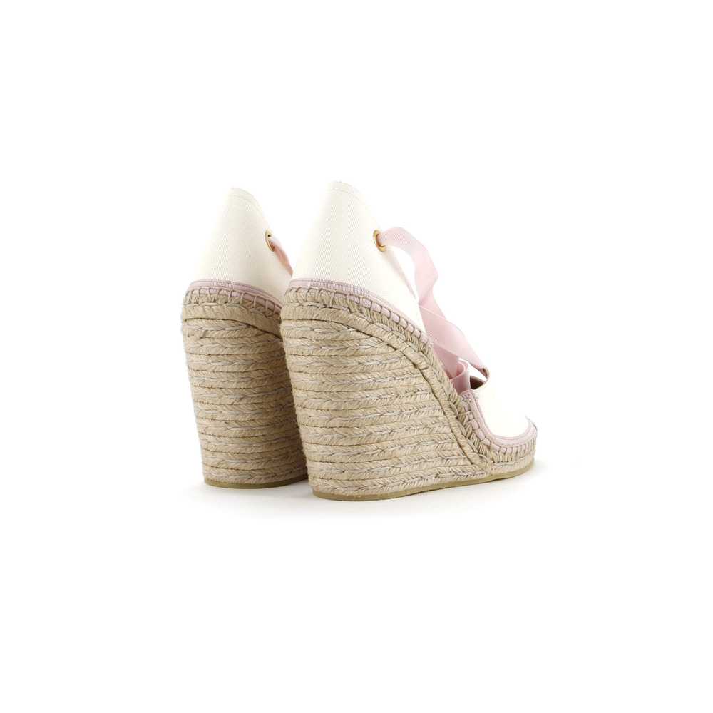 GUCCI Women's Interlocking G Wedge Espadrilles Em… - image 3