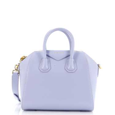 GIVENCHY Antigona Bag Glazed Leather Mini