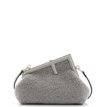 FENDI First Bag Shearling Small