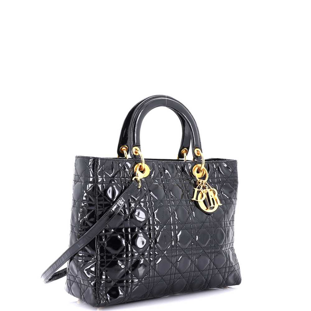 Christian Dior Vintage Lady Dior Bag Cannage Quil… - image 2