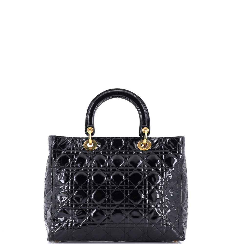 Christian Dior Vintage Lady Dior Bag Cannage Quil… - image 3