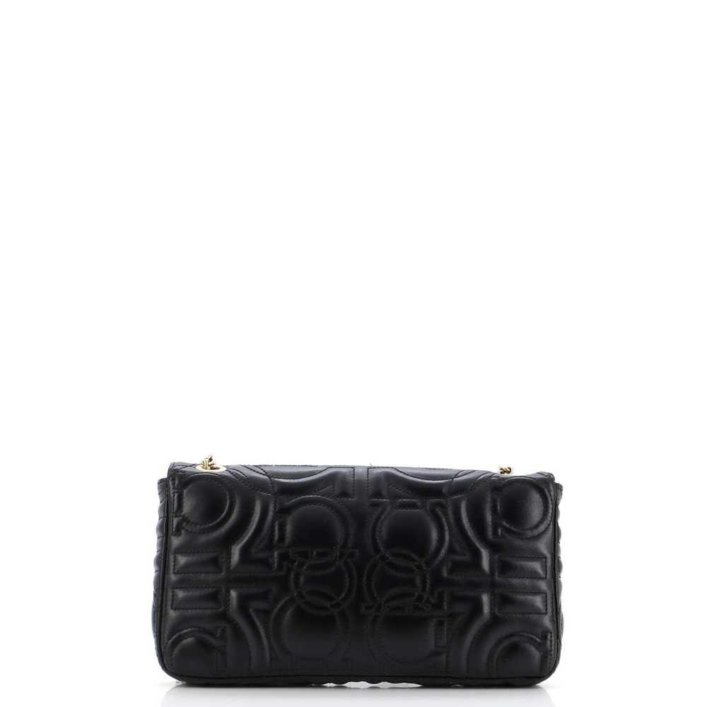 Salvatore Ferragamo Gancini Chain Wallet Gancini … - image 3