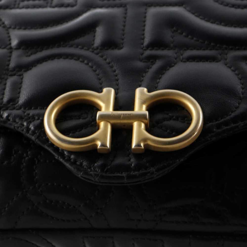 Salvatore Ferragamo Gancini Chain Wallet Gancini … - image 6