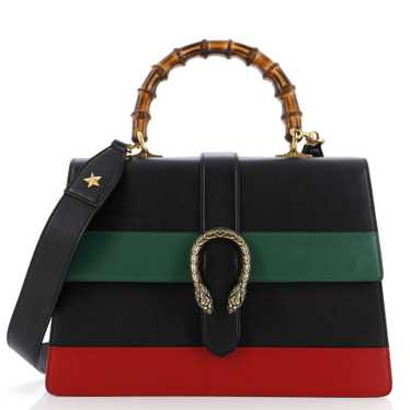 GUCCI Dionysus Bamboo Top Handle Bag Colorblock L… - image 1