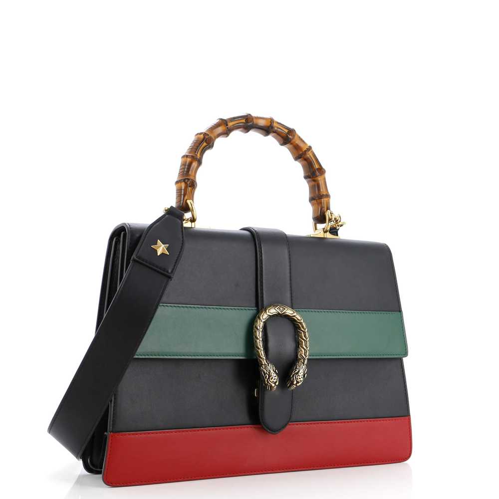 GUCCI Dionysus Bamboo Top Handle Bag Colorblock L… - image 2