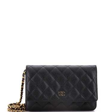 CHANEL Wallet on Chain Quilted Caviar - image 1