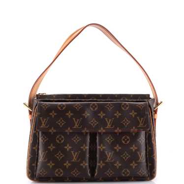 Louis Vuitton Viva Cite Handbag Monogram Canvas GM