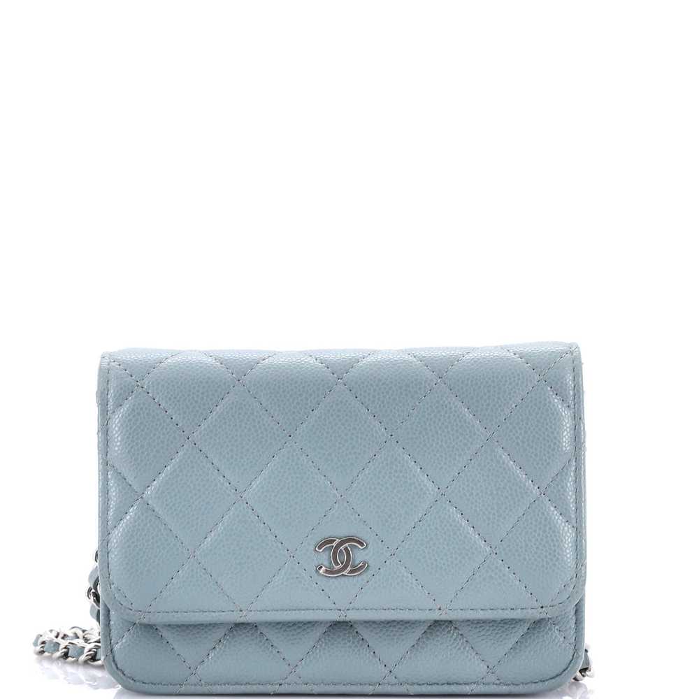 CHANEL Wallet on Chain Quilted Caviar Mini - image 1