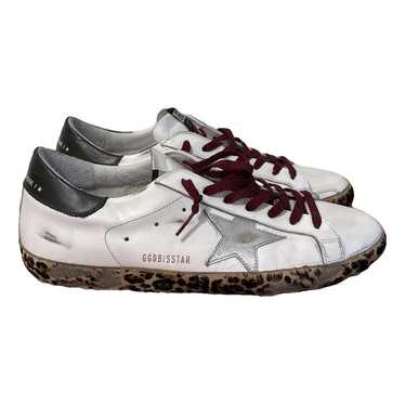 Golden Goose Superstar leather low trainers