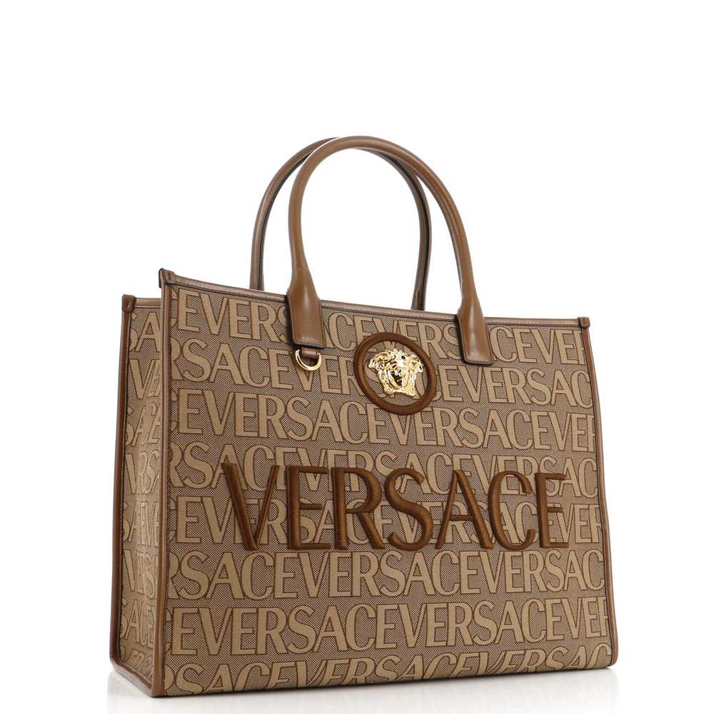 VERSACE Allover Medusa Tote Printed Jacquard Canv… - image 2