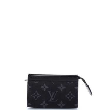 Louis Vuitton Voyage Key Pouch Monogram Eclipse C… - image 1