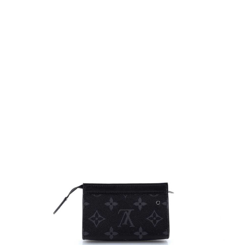 Louis Vuitton Voyage Key Pouch Monogram Eclipse C… - image 3