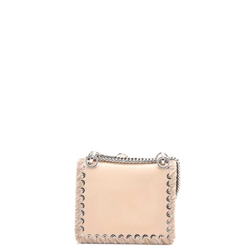 FENDI Kan I Bag Embellished Whipstitch Leather Sm… - image 3